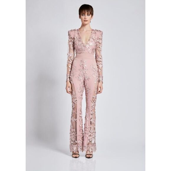 Zhivago THE BLACK PARADE JUMPSUIT pink US8 - Picture 1 of 9